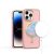 Iphone 15 Pro Max,  Mag Safe Leather Case -Pink