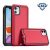 Iphone 14 / 15 Plus,  Hybrid Case Cover W Frame – Red