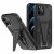 Iphone 15 Pro, Long STand Hybrid Case- Black