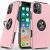Apple IPone 16 Pro Max, CHIEF Oil Painted Magnetic Ring Stand Hybrid Case Cover – Pink