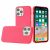 Apple iPhone 11, Classy Chromed Hybrid Case  – Hot Pink