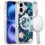 Apple IPhone16 Plus ,Magnetic Space UV Design Case – Galaxy Floral