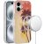 Apple IPhone 16, [Magnetic Circle] Double Layer Design IMD TPU Case – Coconut Palm