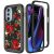 Galaxy A23 5G, Hybrid Design  Case – Red Flower