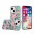 Iphone 14 Pro Max, Design Flower Case -Marble Flower-A