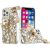 IPhone 13 Pro 6.1″,   Full Diamond with Ornaments Case Cover – Gold