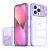 Apple IPhone 11, Fusion Transparent Clear Hybrid Case Cover – Purple