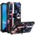 IPHON 13 6.1, HYBRID CASE ,CURVE STAND WITH CLIP (AMERICAN FLAG)