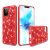 IPhone 12 Pro Max ,Design Hybrid Glitter Case Cover – Red