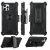 IPHON 13 6.1, HYBRID CASE ,CURVE STAND WITH CLIP( Black)