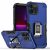 IPhone 11, Hybrid Magnetic Ring Stand Case – Blue