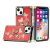 Iphone 15 Pro Max,   Dimond Butterfly Case- Red
