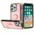 Iphone 14 Pro Max, Smiling Dimond Ring Case -Pink