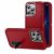 Iphone 7/8/SE 2, Side Kickstand Hybrid Case – Red