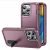 Iphone 7/8/SE 2, Side Kickstand Hybrid Case – Dark Purple
