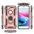 Iphone 7/8/SE 2, Ring  Hybrid Case -Rose