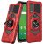Cricket Ovation 3, Hybrid Case With Magnetic Ring Stand- Red