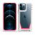 Iphone 7/8/SE 2, Clear With Frame Case -White\Pink