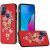 Galaxy A54 Diamond Glitter Case – Garden Butterflies Red