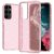 Galaxy S23 Plus 5G, Hybrid Case Clear-Pink