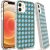 IPhone 12 Pro Max ,Design Hybrid Case Cover – Blue Squares