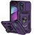 Moto G Play 5G (2023), Camera Cover Hybrid Ring Case – Purple