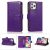 Iphone 15, W5 Wallet Cases- Light Purple
