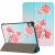 Ipad 10th Gen (2022),  Trifold Magnetic Closure PU Leather Case – Blooming Flowers