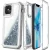 iPhone 6/7/8 Plus, Hybrid pcs Glitter Case (Silver)
