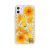 IPhone 12 Pro Max,  Design Flower Case -Orange